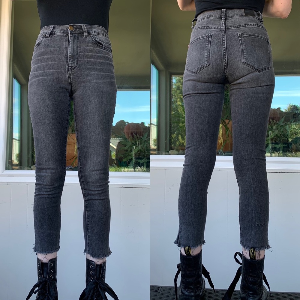 Size 25 Acid Wash Jeans BDG
